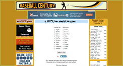 Desktop Screenshot of baseballcentury.com